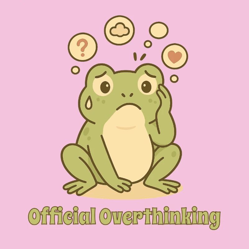 Thoughtful Frog – Overthinking Design