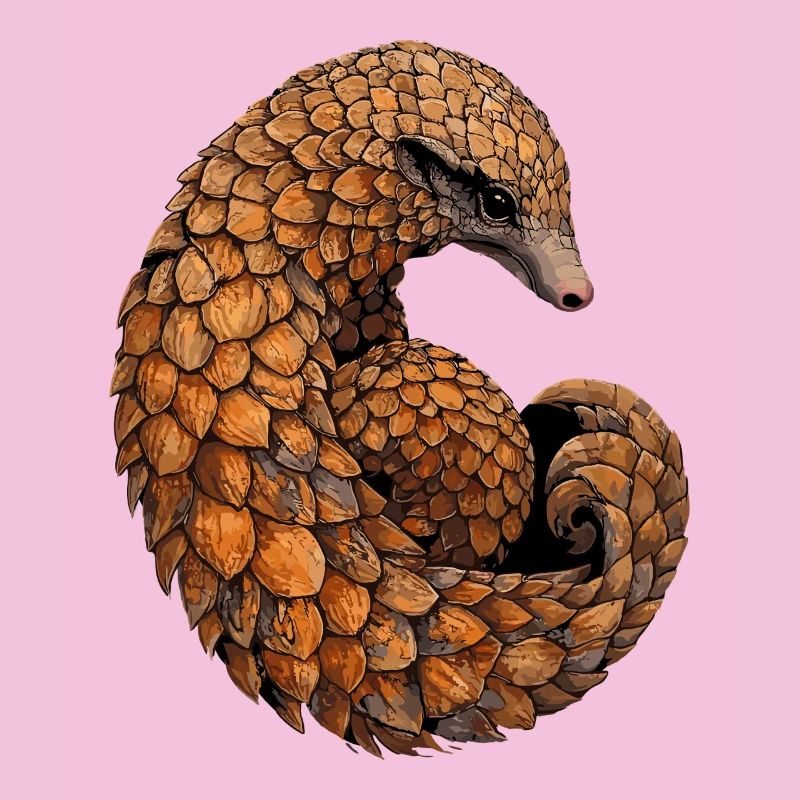 Pangolin Pangolin Pine Cone Pangolins