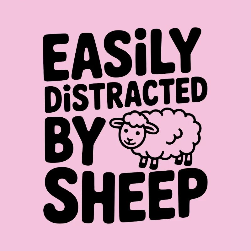 Easily Distracted by Sheep