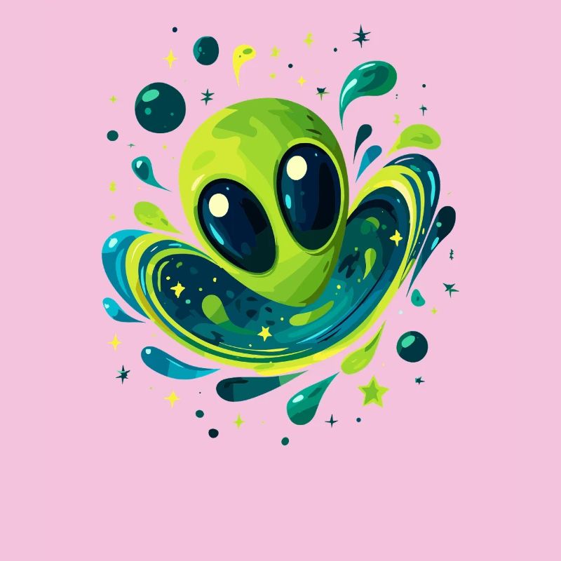 Galactic Alien Vortex