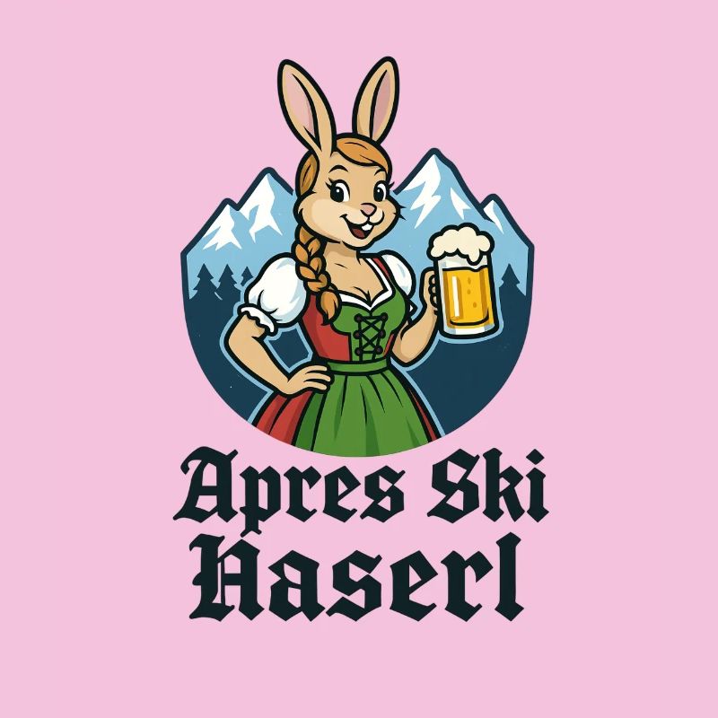 Apres Ski Haserl Dirndl Bier Alpenstimmung