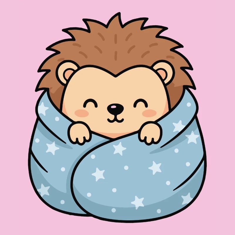 Sternen-Igel Kuscheln