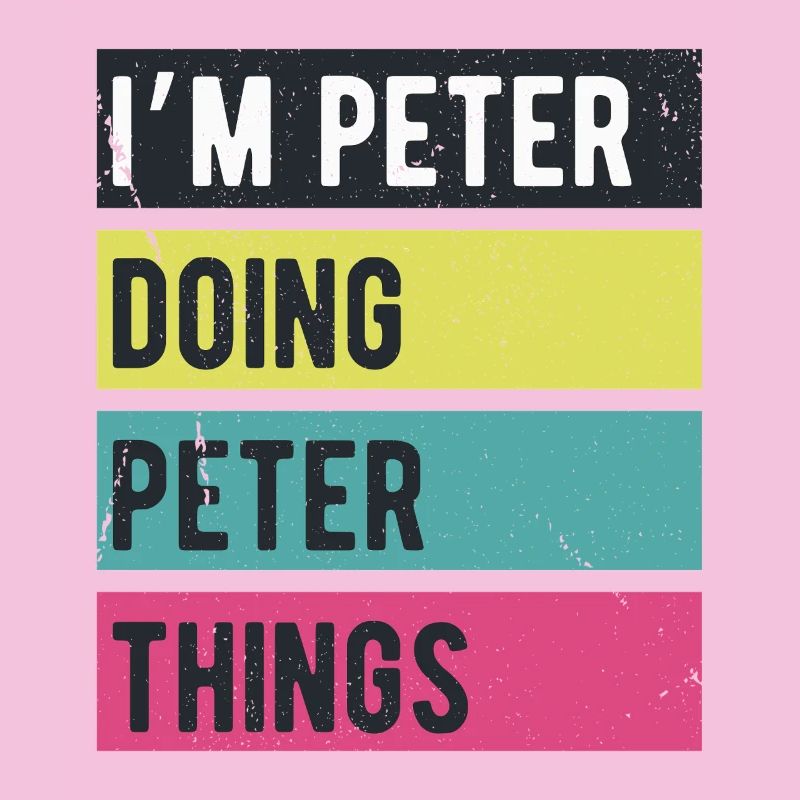 I’m Peter Doing Peter Things Retro Colors