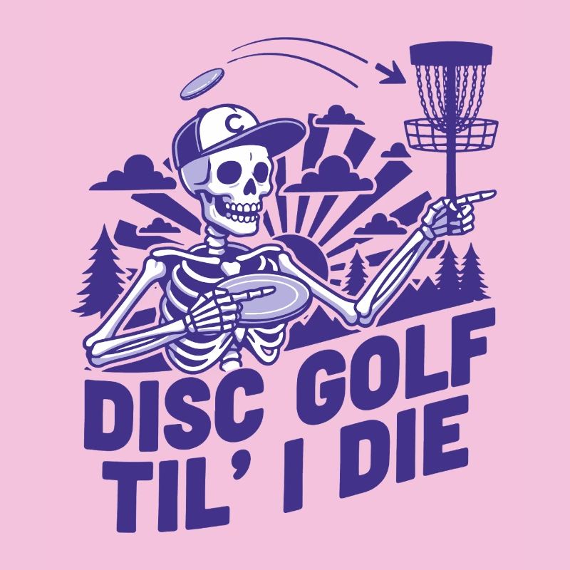 Disc Golf jusqu’à la mort Disc Golfer Drôle Disc Disc Flying Disc