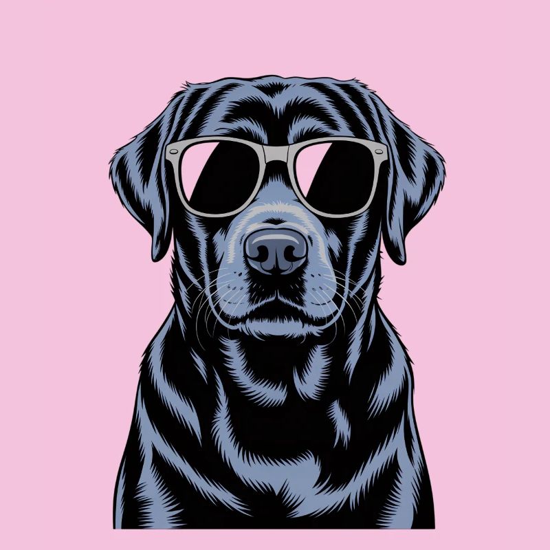 Schwarzer Labrador 