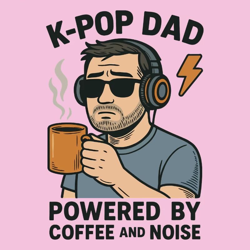 K Pop Dad Powered By Coffee And Noise