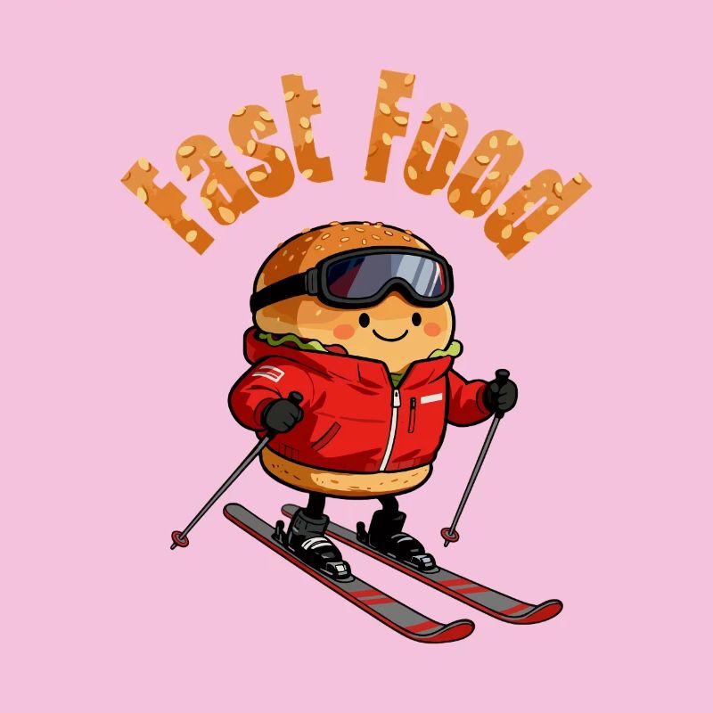 Restauration rapide à ski