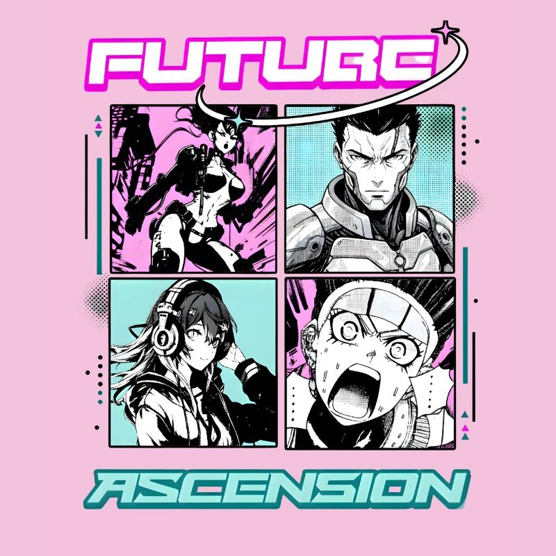 Future Ascension Anime Manga Panel Comic Style