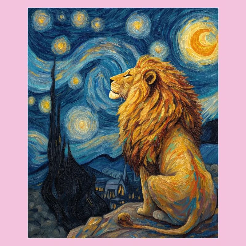 Löwe Van Gogh
