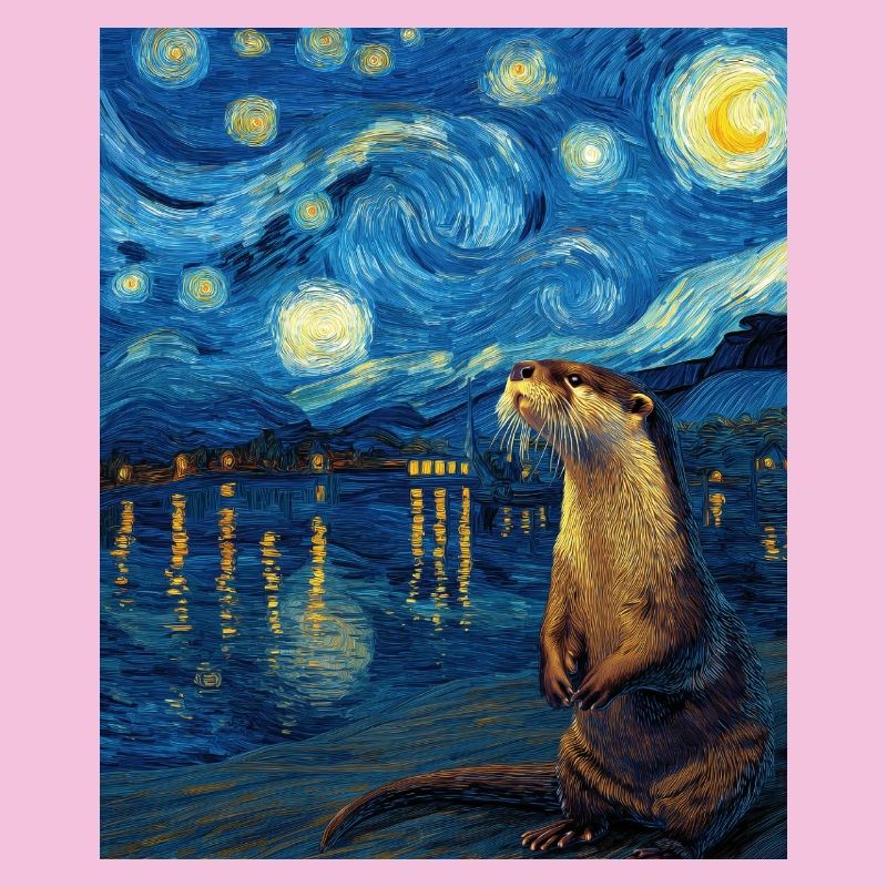 Otter Van Gogh