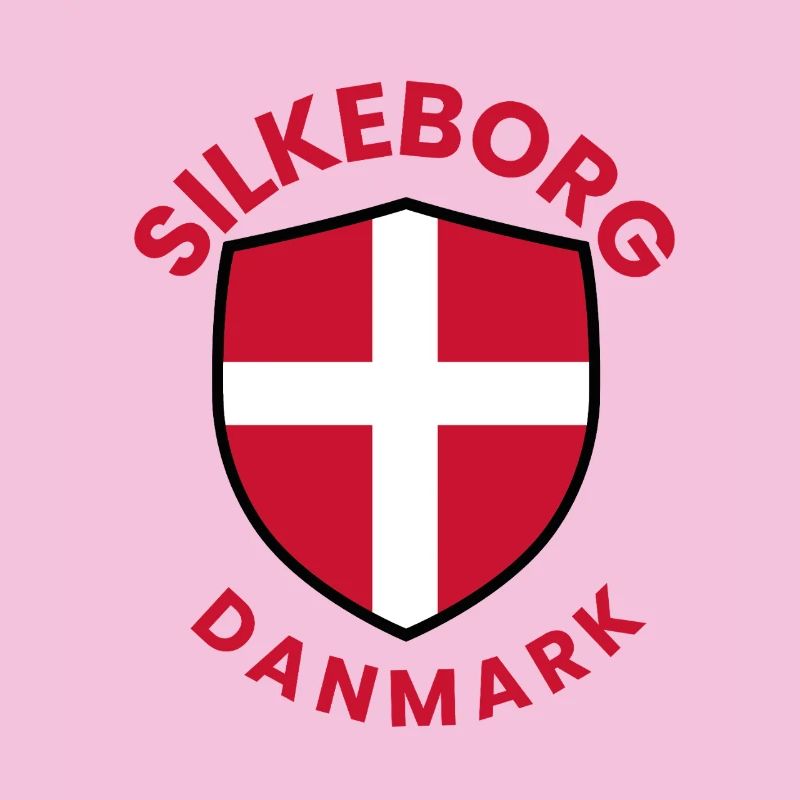 Emblème de l’écu de Silkeborg Danemark