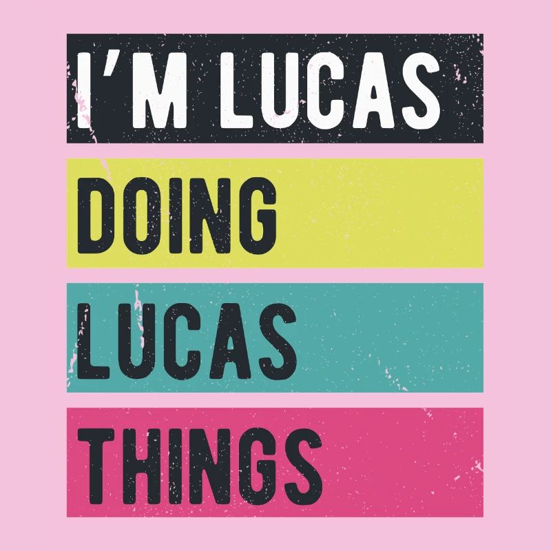 Ich bin Lucas und mache Lucas Things Retro Colors