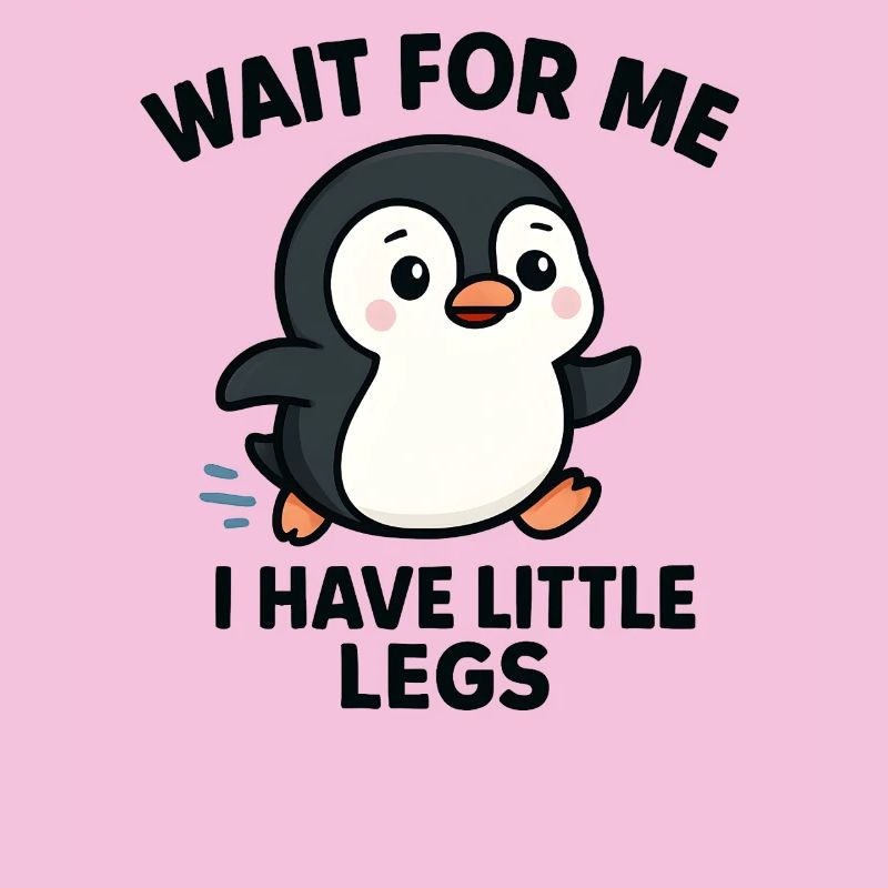 Pinguin Spruch Humor Meme Lustig Geschenkidee
