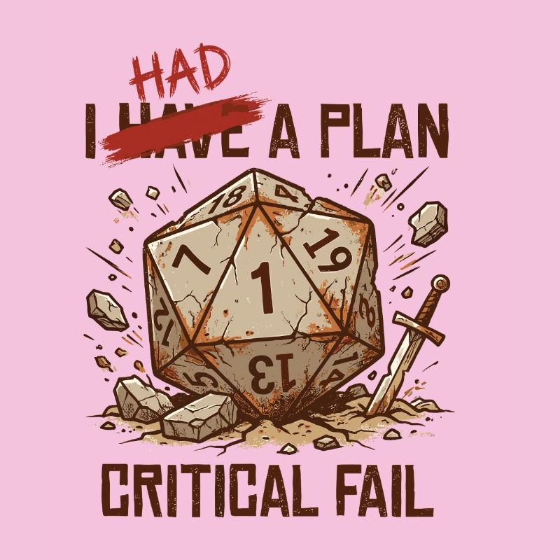 Échec critique – J’avais un plan cube
