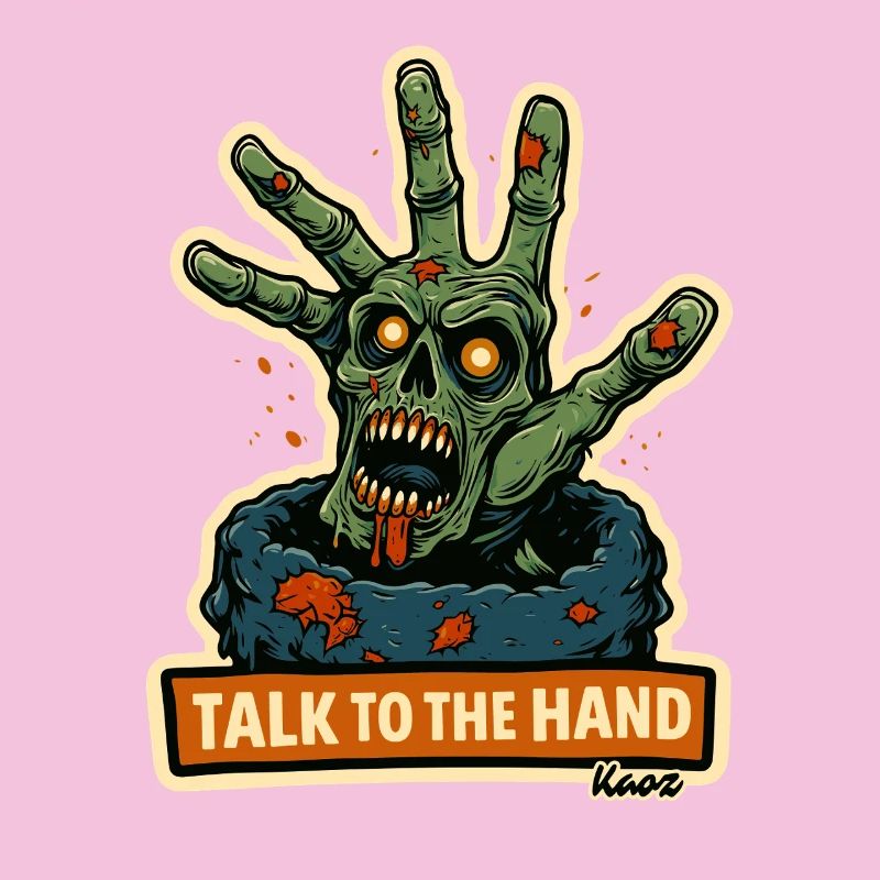 Zombie Hand ruft: Sprich mit der Hand