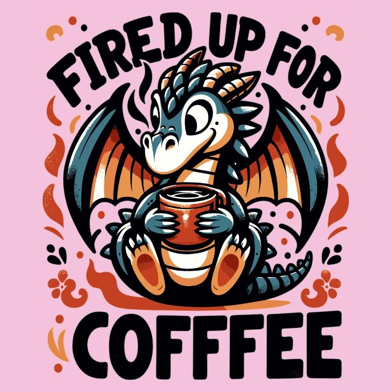 Kaffee Drache Feuerfreude