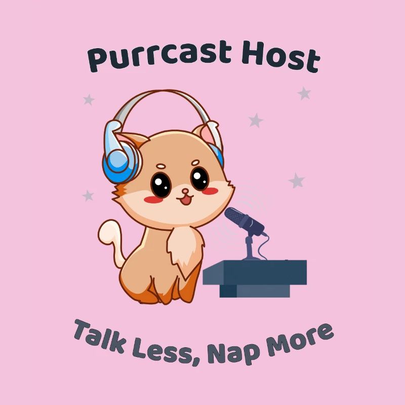 Animateur Purrcast – Parle Moins, Fais plus de sieste Chat