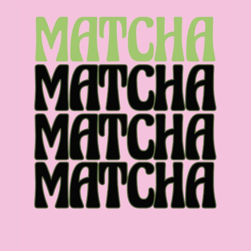 Matcha Retro Tea Lover Design