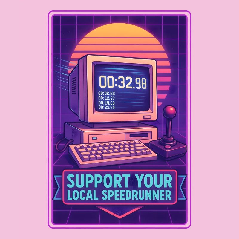 Speedrunner supporten | Retro Gaming Timer