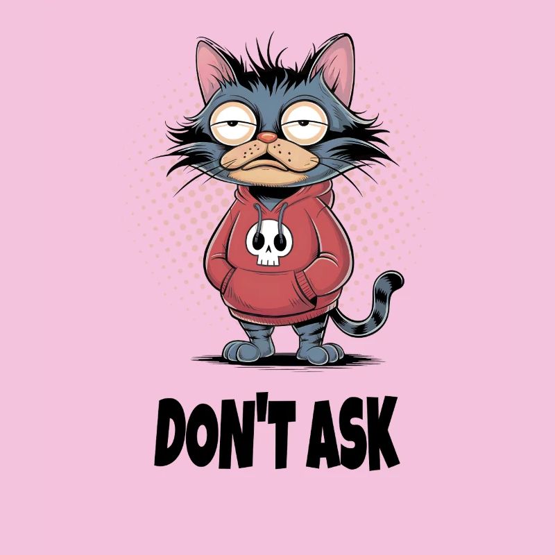Don't Ask Cat – Funny Cat Saying