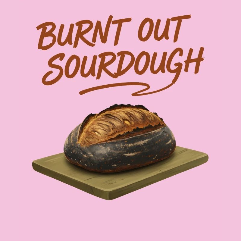 Sourdough Burnt Out Sourdough Bread Baking Baker