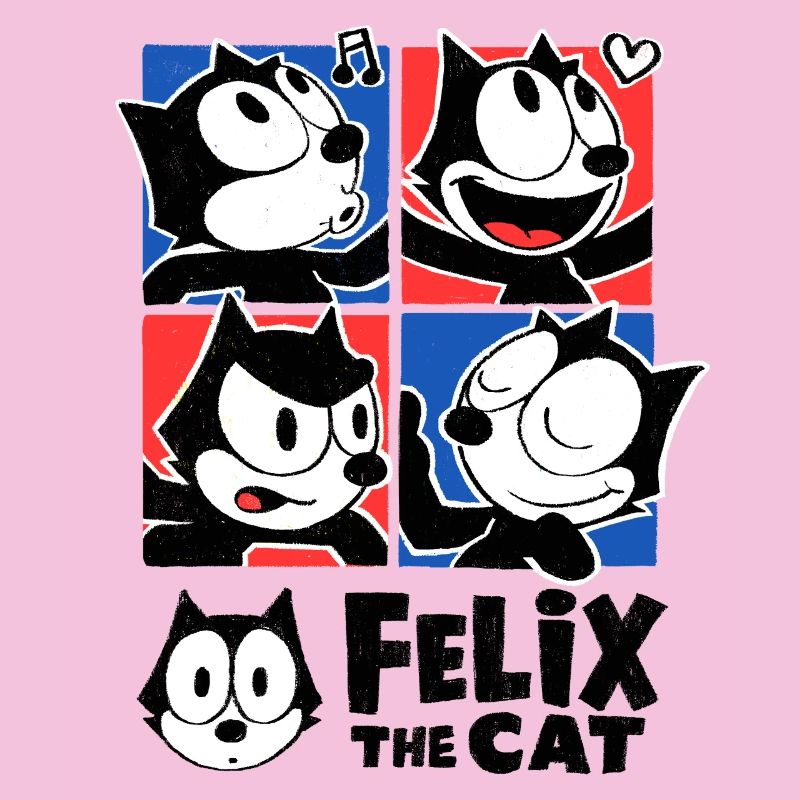 Felix The Cat Tile Design Different Moods