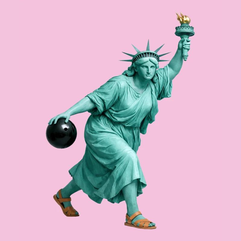Freiheitsstatue Bowling