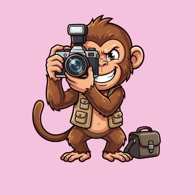 Adventure Monkey with Camera