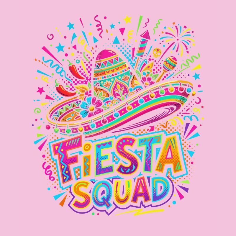Fiesta Squad Sombrero Burst
