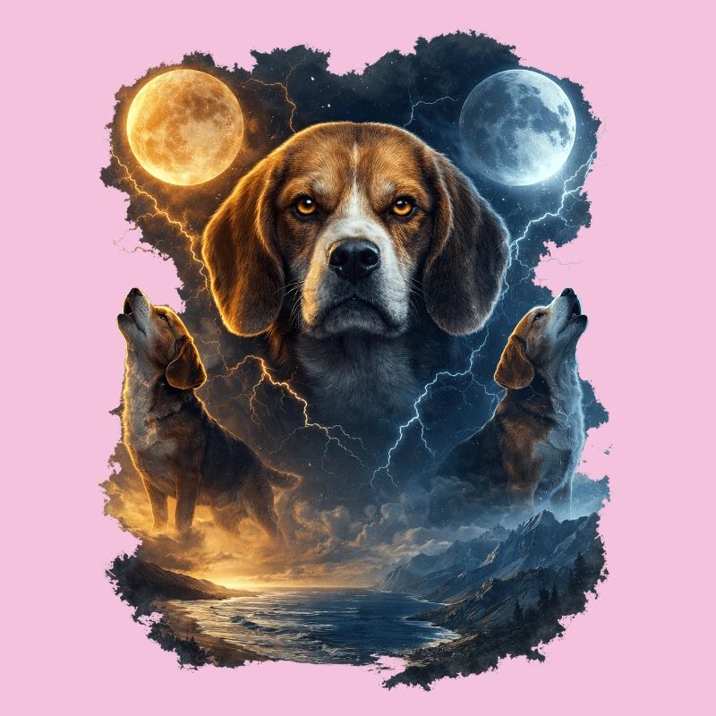 Moon Beagle Night Magic Beagle