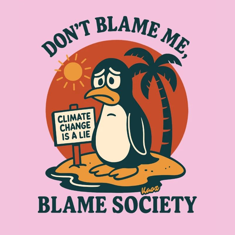 Island Penguin Satire Tee