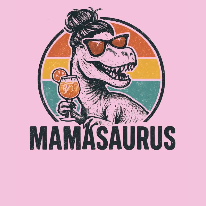 Mamasaurus Mama Mutter Geschenkidee Humor Lustig
