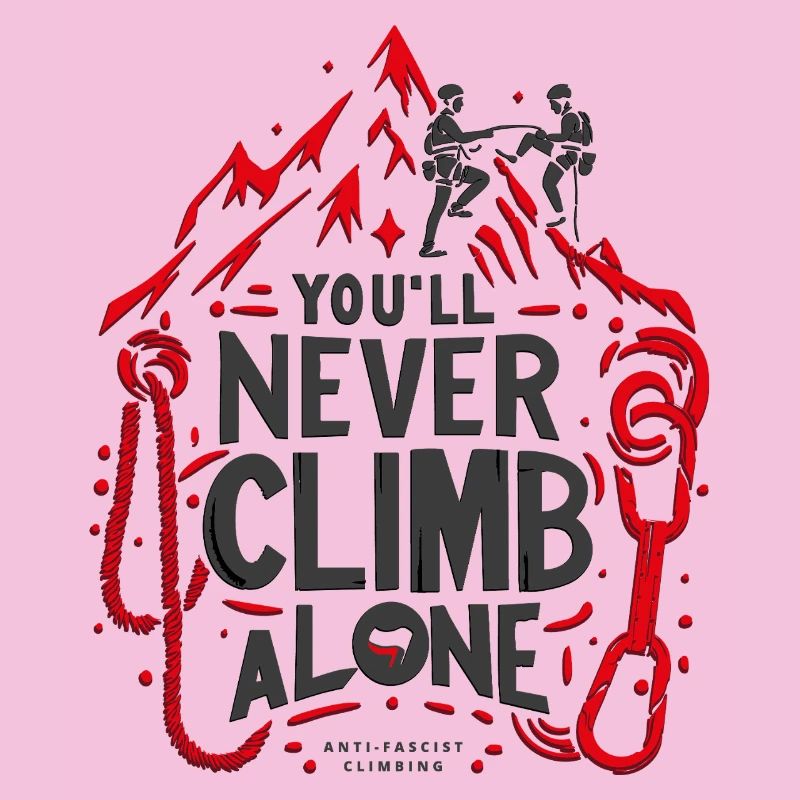 You'll never climb alone