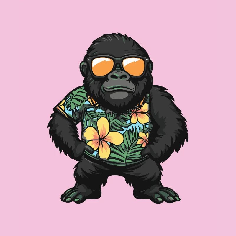 Gorilla Comic Vacation