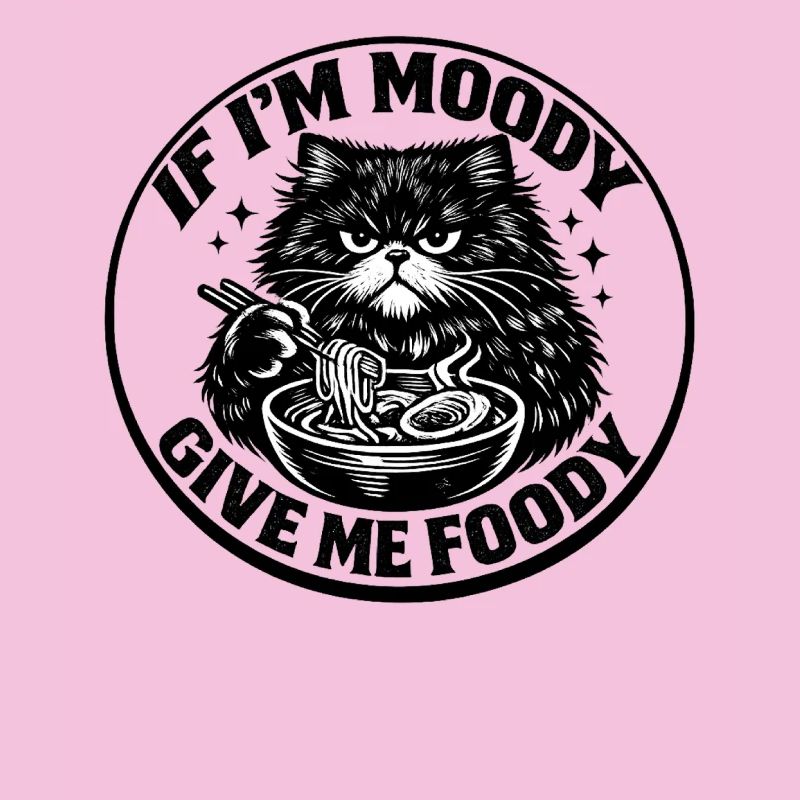 Bol de ramen Grummelkat Chat Grumpy Moody