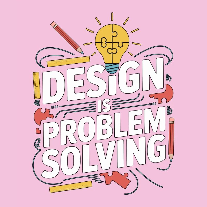 Designer Educator Design Is Problem Graphic Design