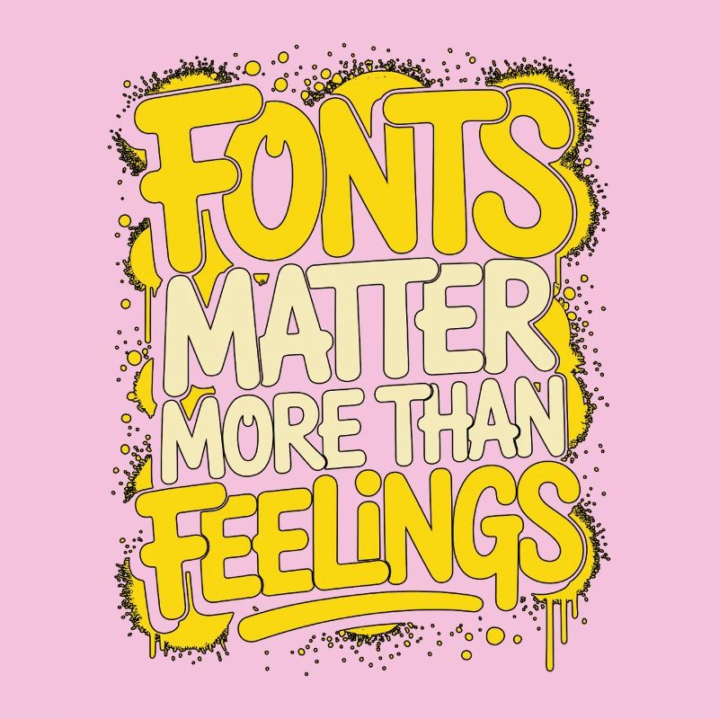 Les polices de designer d’impression comptent plus Graphiste