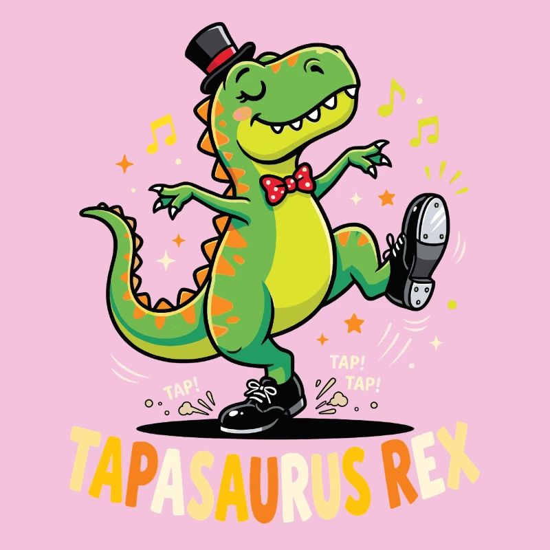 Tapasaurus Tap Dance Lover Tap Dancer