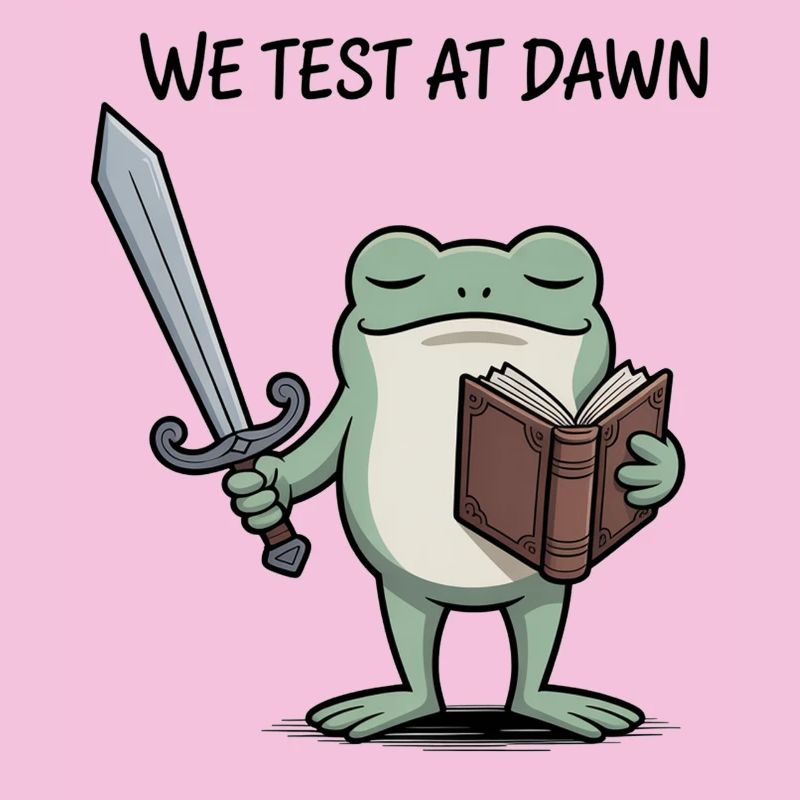 Dawn Frog Knight: Sword & Book
