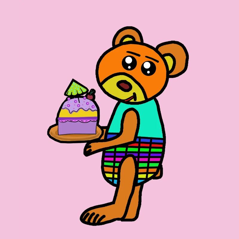 Cake Muffin Bear Teddy Teddy Bear Child