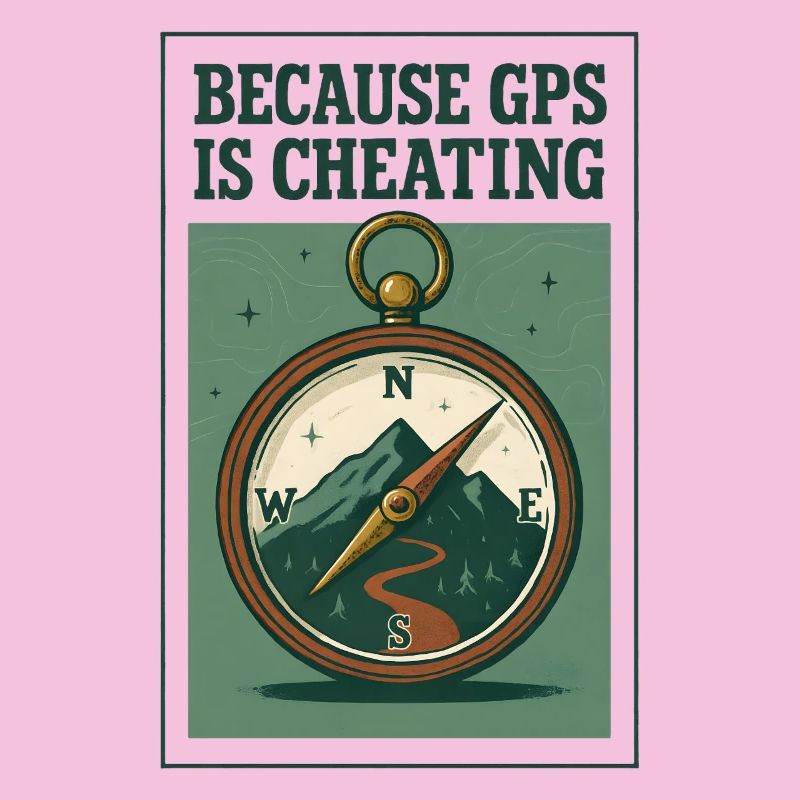 GPS is cheating | Compass Hiking
