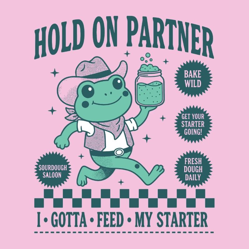 Sourdough Bread Baking Baker Hold On Partner
