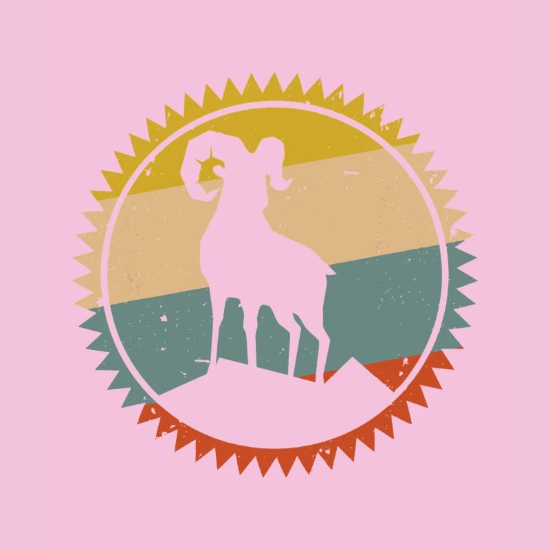 Desert Sunset Kamel Emblem