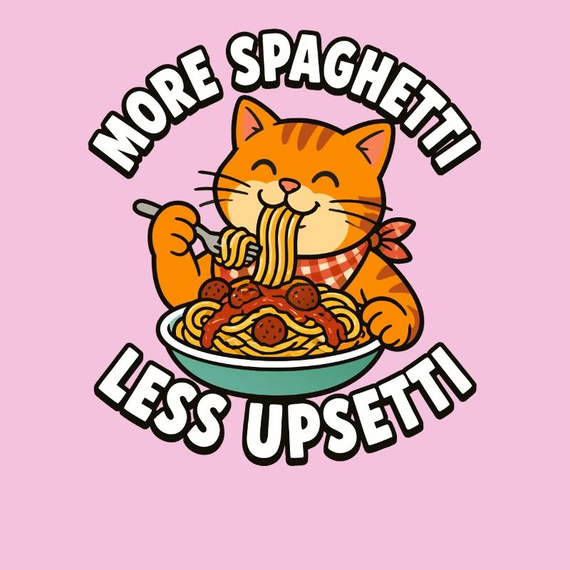 Plus de spaghettis, moins de stress, spaghettis pour chat