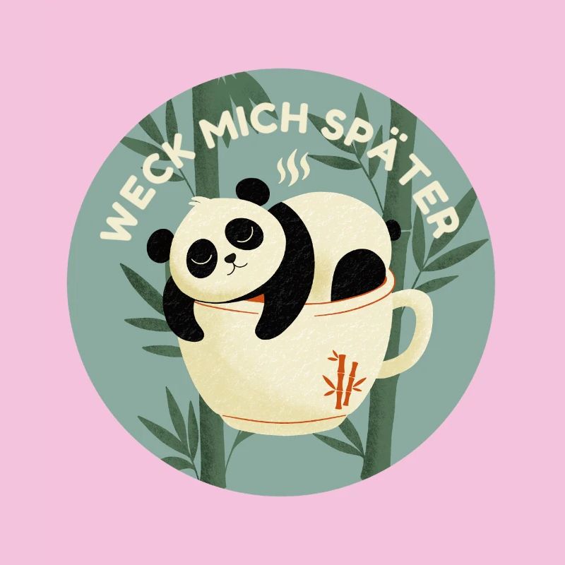 Verträumter Panda