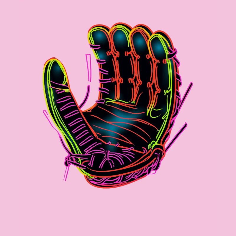 Gant de baseball Synthwave