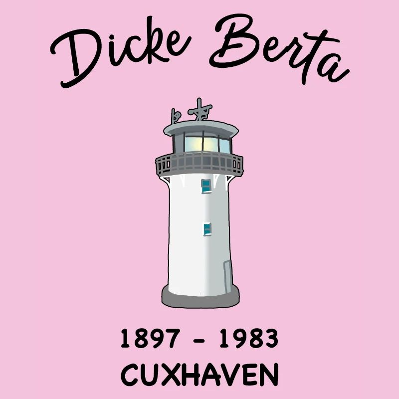 Leuchtturm Dicke Berta, Cuxhaven, Hafen