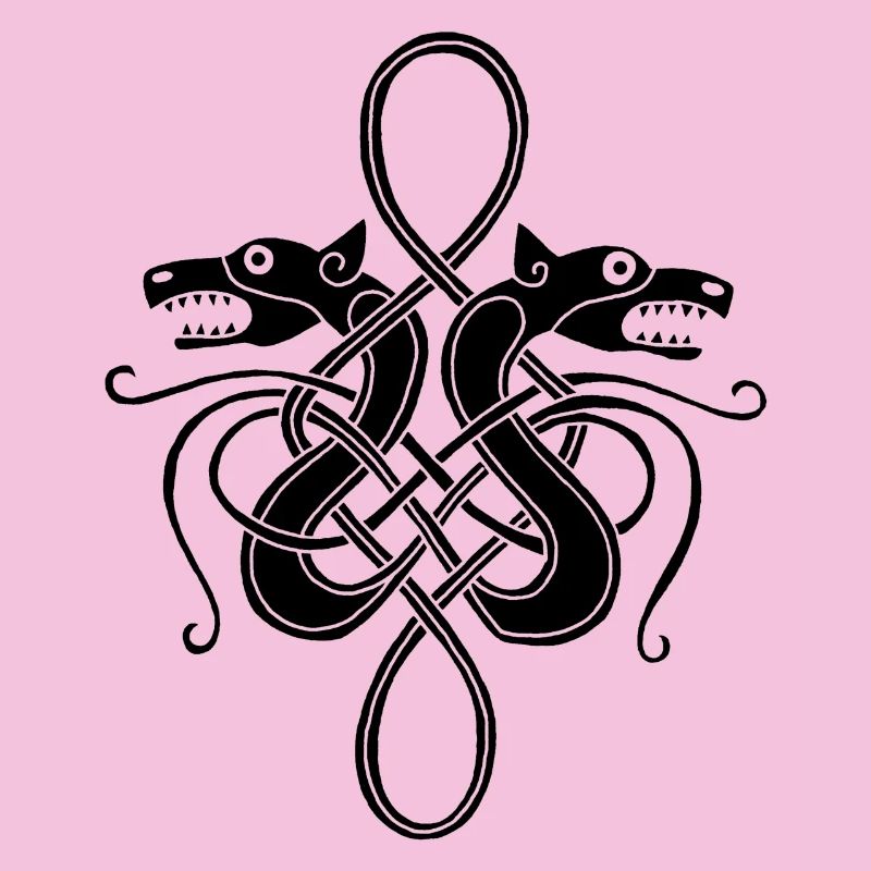 Schwarze Wikinger-Hydra