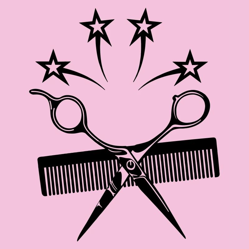 Sternschere Kamm Friseur