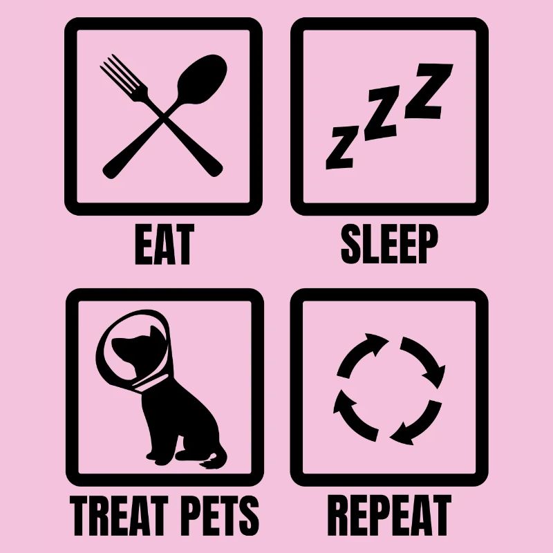 Tierarzt Routine